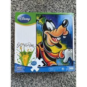 Disney Expressions Mega Puzzle Jigsaw 300 Piece Goofy Rogerson New